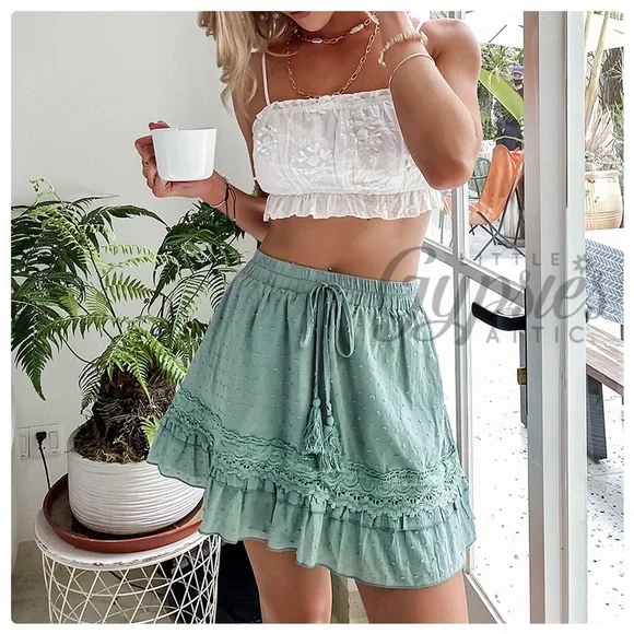 Little Gypsie's It's Spring Somewhere Ultra Mini Skirt - Picture 13 of 13